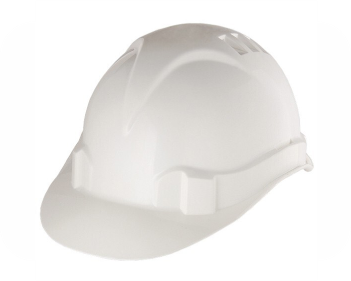 Защитная каска БЕЗ НАНЕСЕНИЯ ЛОГОТИПА Европа К01, белая(Сибртех, Россия) 10029