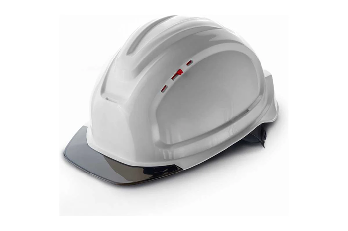 Защитная каска С НАНЕСЕНИЕМ ЛОГОТИПА РОСОМЗ СОМЗ-80 Абсолют Престиж RAPID белая 783717 10054