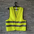 Жилет сигнальный светоотражающий С НАНЕСЕНИЕМ ЛОГОТИПА, 2СОП, плотность 100 гр./кв.м., цвет - лимонный/салатовый (Россия) 10014