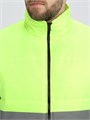 Жилет утепленный БЕЗ НАНЕСЕНИЯ ЛОГОТИПА сигнальный Ярксион® СОП (тк.OxLine,90), лимонный 10057