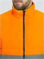 Жилет утепленный сигнальный С НАНЕСЕНИЕМ ЛОГОТИПА Ярксион® СОП (тк.OxLine,90), оранжевый 10060
