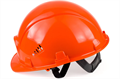 Защитная каска С НАНЕСЕНЕМ ЛОГОТИПА РОСОМЗ СОМЗ-55 FavoriT Trek, оранжевая 75114  (без храповика) 10022