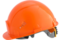 Защитная каска БЕЗ НАНЕСЕНИЯ ЛОГОТИПА РОСОМЗ СОМЗ-55 FavoriT Trek RAPID, оранжевая 75614 (с храповиком) 10023